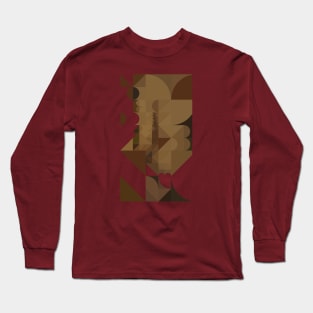 Taekwood Shapes in the Abstract Long Sleeve T-Shirt